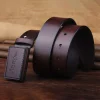 B249 Jeep bro Genuine Leather Belt for Men