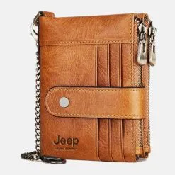 RA70N JEEP Genuine Leather Wallet For Men