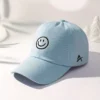 Spread Smiles with our Emoji Sky Blue Cap - CP1023