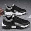 ICCLEK Men's Fashion Sneakers - Breathable, Non-slip, Stylish Design!- Z1023